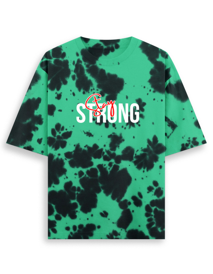 Unisex Tie Dye Oversized T-Shirt