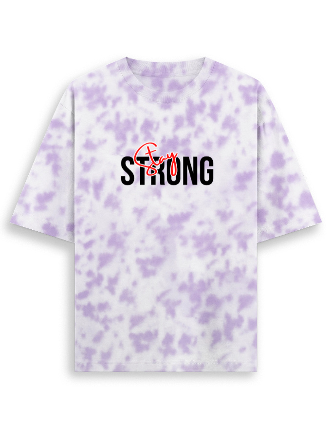 Unisex Tie Dye Oversized T-Shirt