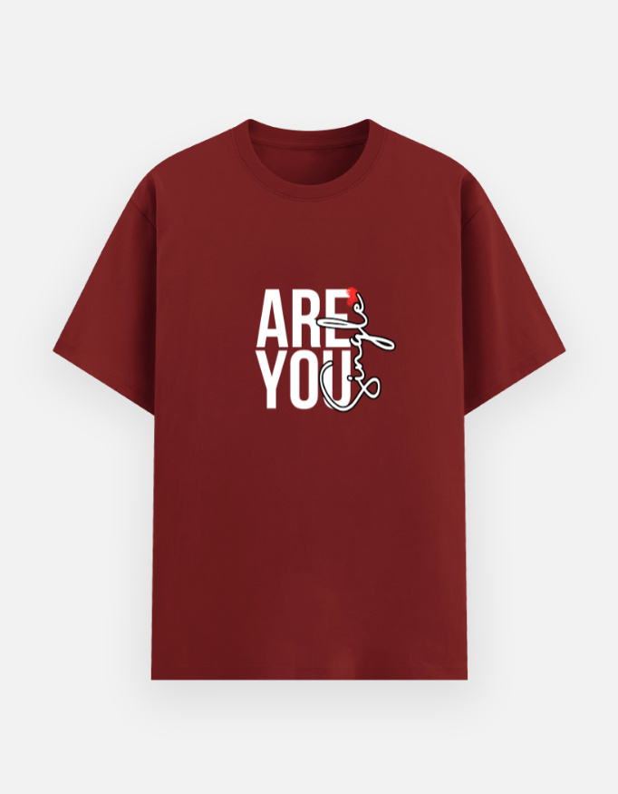 ARE YOU SINGLE Graphic T-Shirt - Image 4