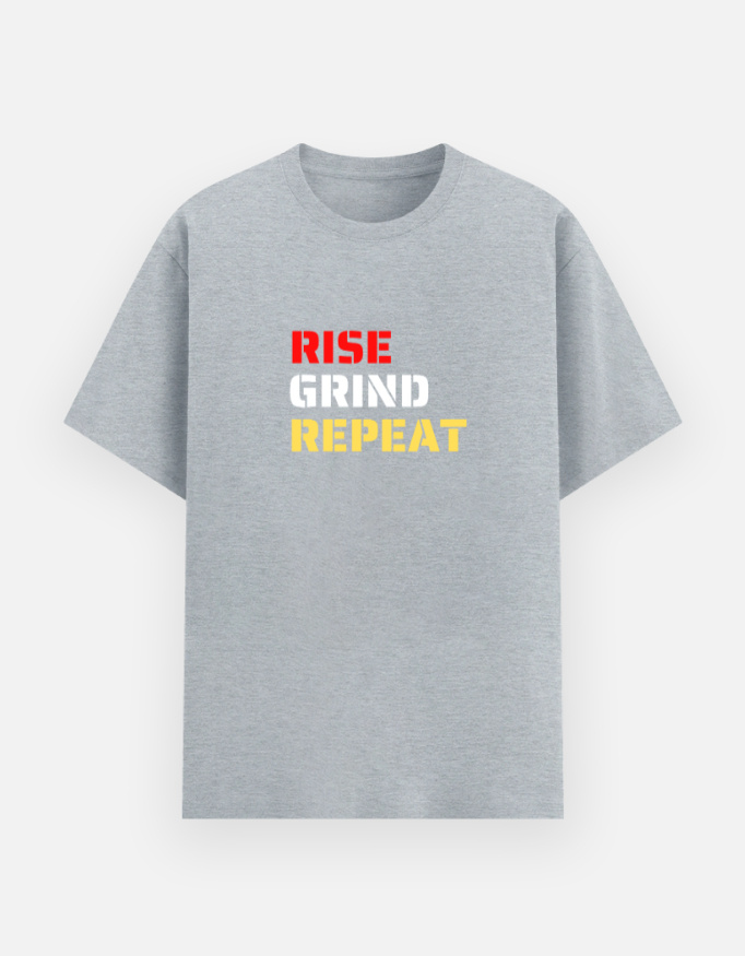RISE GRIND REPEAT Graphic T-Shirt - Image 6