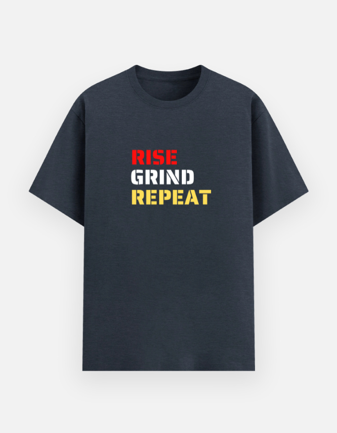 RISE GRIND REPEAT Graphic T-Shirt