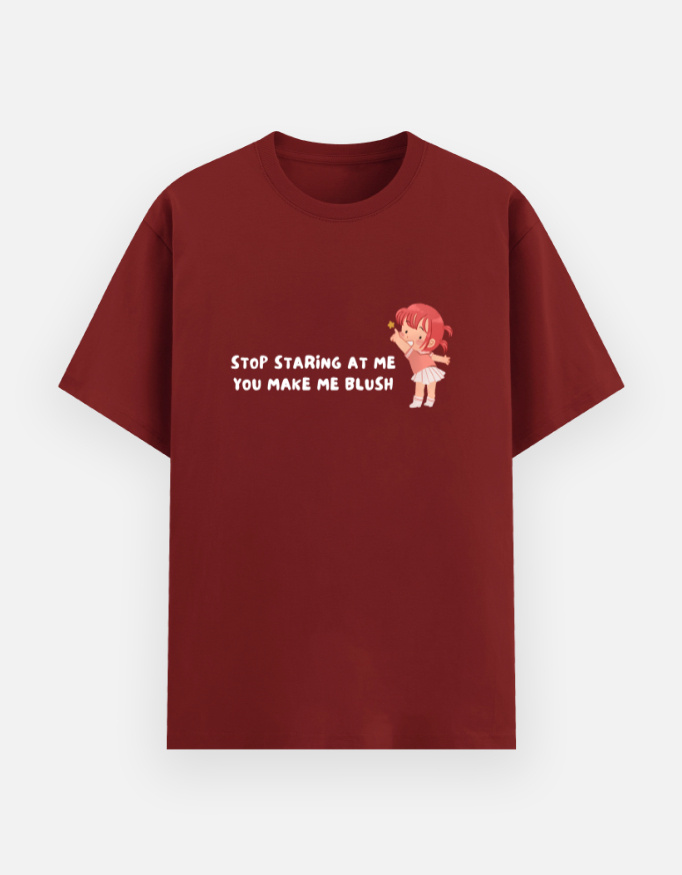 STOP STARING AT ME Graphic T-Shirt - Image 6