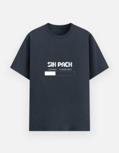 SIX PACK LOADING PLEASE WAIT Graphic T-Shirt
