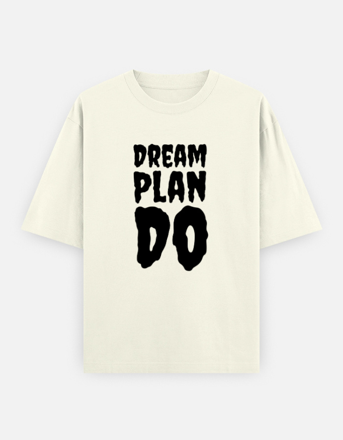 DREAM PLAN DO Oversized Classic T-Shirt - Image 7