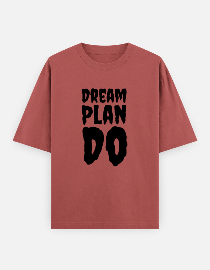 DREAM PLAN DO Oversized Classic T-Shirt - Image 5
