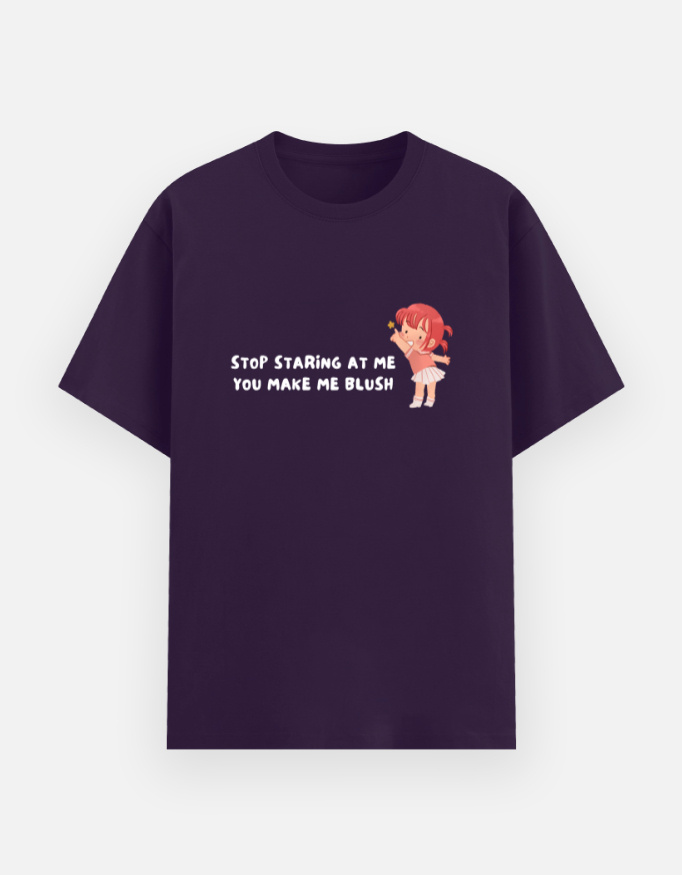 STOP STARING AT ME Graphic T-Shirt
